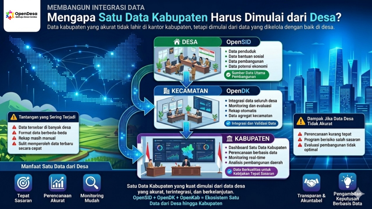 Mengapa Satu Data Kabupaten Harus Dimulai dari Desa?