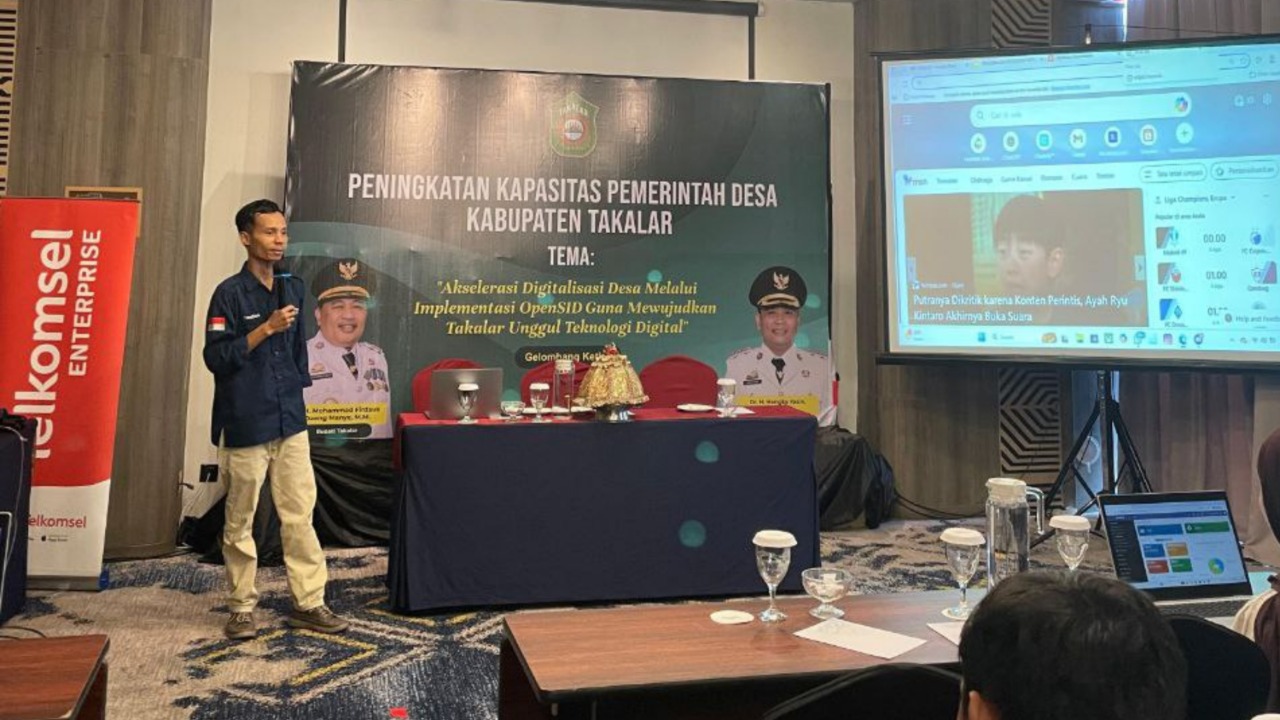 Takalar Percepat Transformasi Digital Desa melalui Bimtek OpenSID Gelombang 3
