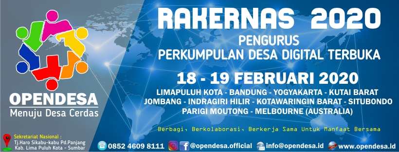 Rakernas OpenDesa Februari 2020